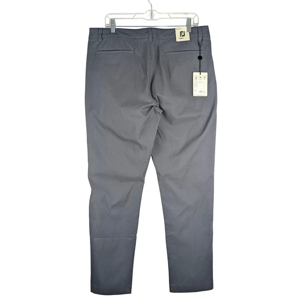 Footjoy ThermoSeries Golf Pants Mens 36x32 Charcoal Grey Water Resistant‎ NWT